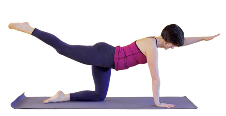 Bài tập nâng tay - chân chữa phồng đĩa đệm thắt lưng, tăng cường sức cơ và độ linh hoạt