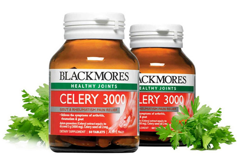 Viên uống chữa gout của Úc Blackmores Celery 3000mg