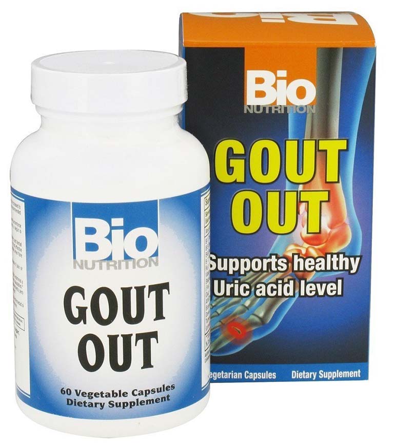 Viên uống chữa gout Bio Nutrition Gout Out Vegetable Capsules