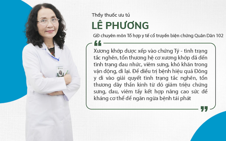 Thầy thuốc ưu tú, BSCKII Lê Phương chia sẻ về bài thuốc điều trị xương khớp