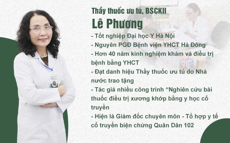 Bác sĩ Lê Phương - Một trong những bác sĩ chuyên khoa sẽ tham gia trao đổi trực tuyến với người bệnh
