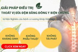 Giải pháp điều trị thoát vị đĩa đệm bằng Đông y có biện chứng