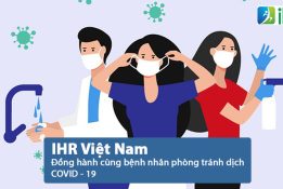 IHR Việt Nam đồng hành cùng người bệnh phòng chống COVID - 19