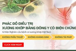 Phác đồ điều trị bệnh xương khớp bằng Đông y có biện chứng