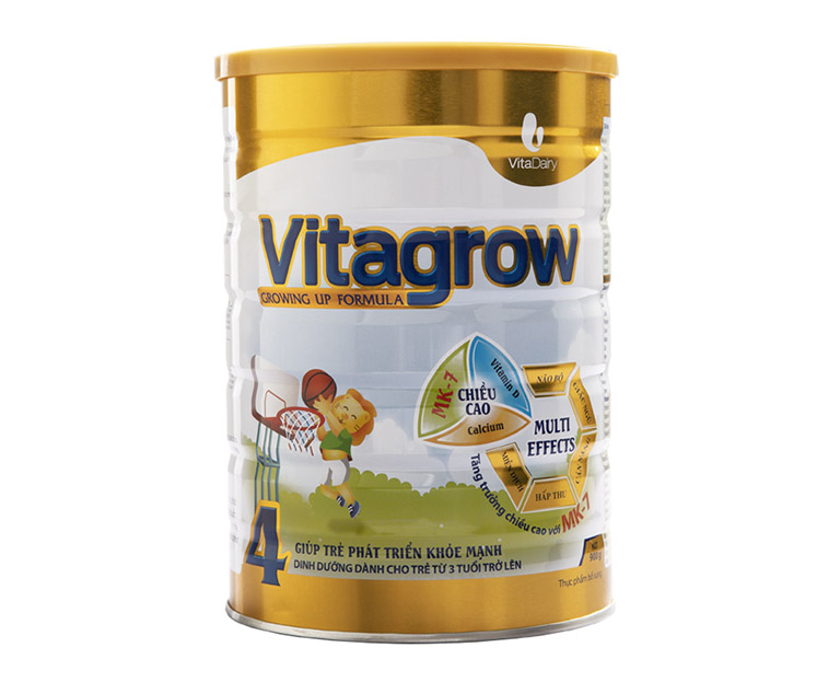 Sữa tăng chiều cao cho trẻ dậy thì VitaGrow 4