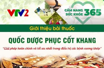 VTV2 đưa tin bài thuốc xương khớp Quốc dược Phục cốt khang