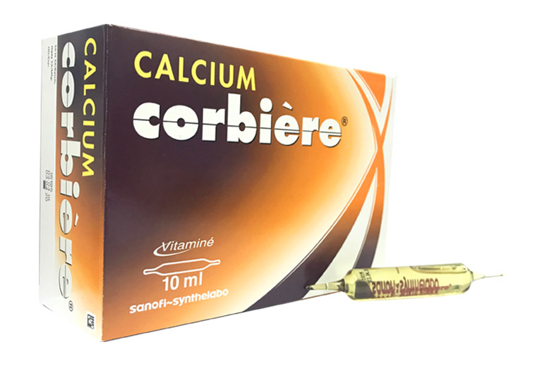 thành phần Canxi Corbiere 10ml cho bà bầu