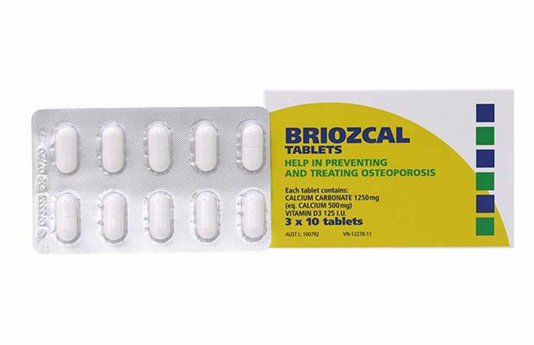 Thuốc Briozcal bổ sung Canxi và Vitamin D3