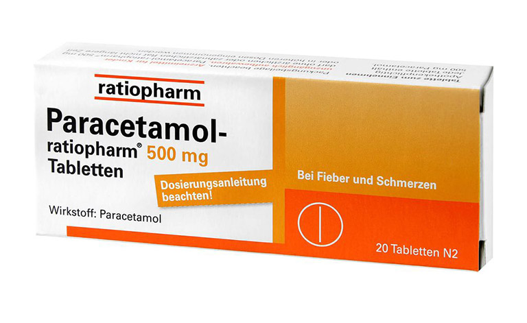 Dùng thuốc giảm đau Paracetamol để cắt giảm triệu chứng