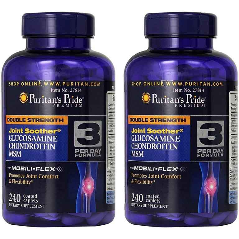 Viên uống bổ khớp Glucosamine Chondroitin MSM của Mỹ có độ an toàn cao,