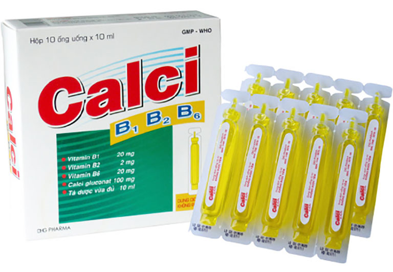 thuốc chống còi xương cho trẻ: Calci B1 - B2 - B6