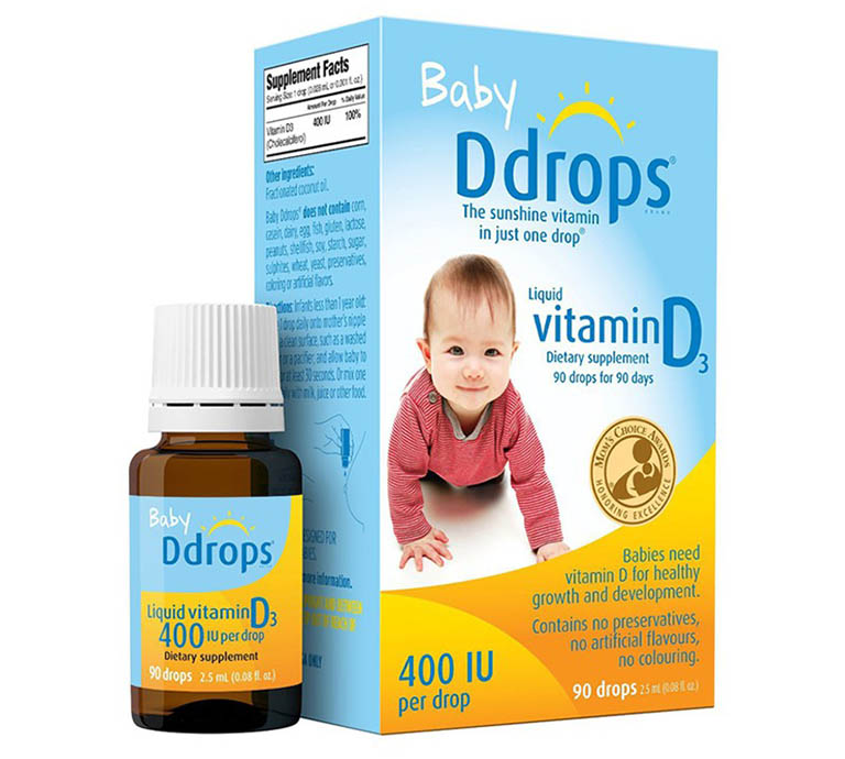 Baby D drops Vitamin D3