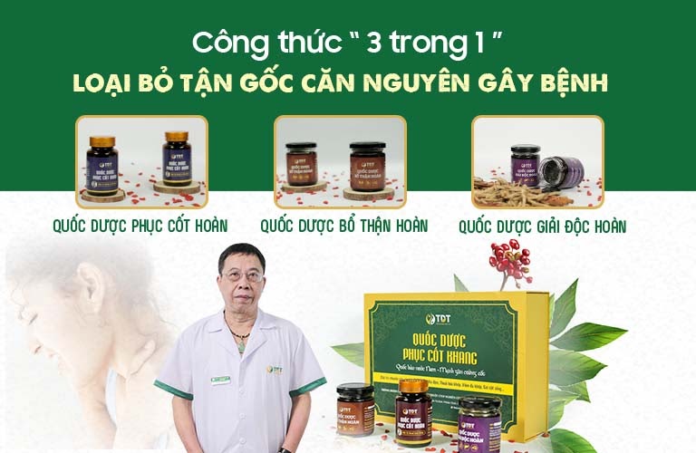 3 nhóm thuốc kết hợp tạo mũi tên mạnh mẽ trong điều trị thoái hoá xương khớp