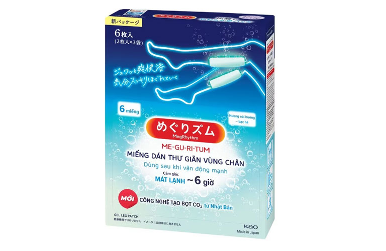 cao dán trị bong gân cổ chân