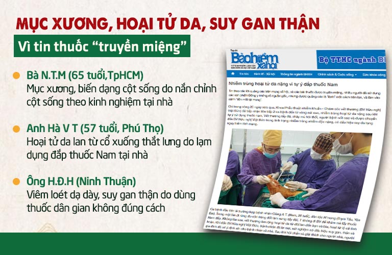 Hàng loạt trường hợp nguy kịch vì tin thuốc "truyền miệng"