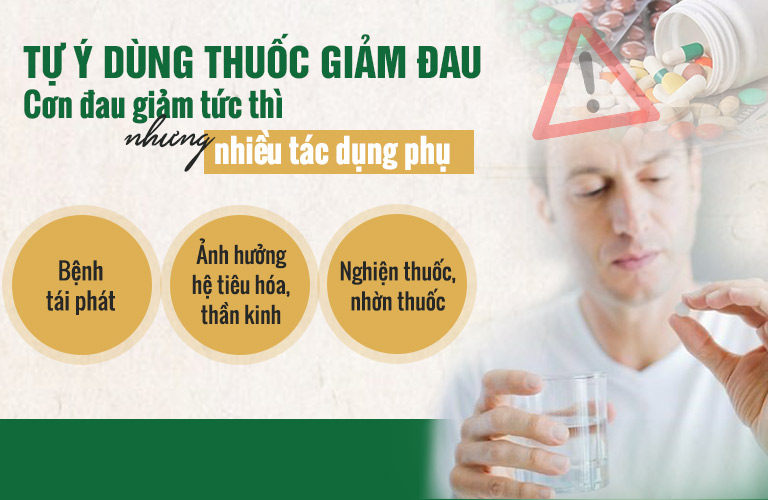 Thuốc giảm đau tiềm ẩn nhiều tác dụng phụ