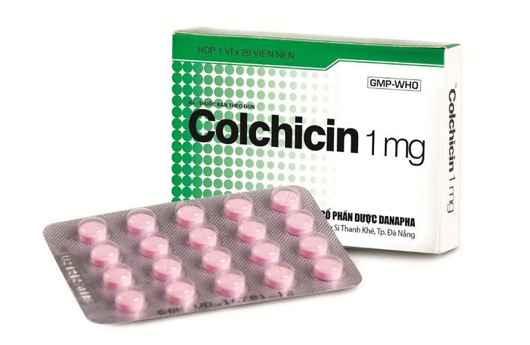 Thuốc Colchicine được sử dụng trong điều trị bệnh gút